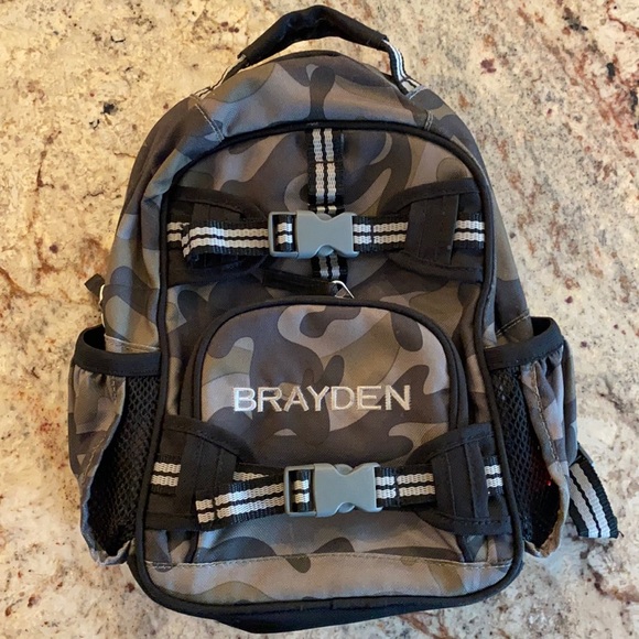 mini backpack with side pockets